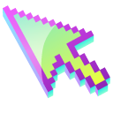 3D Green Thumb Pixel pointer