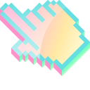 3D Holographic Pixel cursor