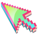 3D Lily Pond Pixel pointer