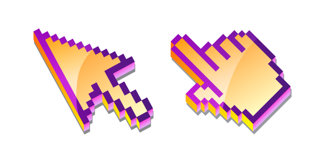 3D Orange Chrysanthemum Pixel