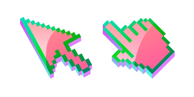 3D Pink Candy Pixel