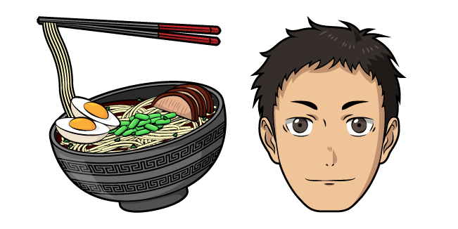 Haikyuu!! Daichi Sawamura and Shoyu Ramen
