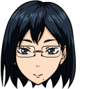 Haikyuu!! Kiyoko Shimizu and Tenmusu cursor
