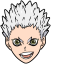 Haikyuu!! Korai Hoshiumi and Dango cursor