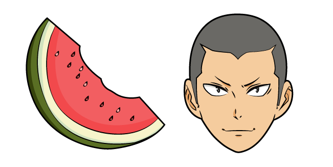 Haikyuu!! Ryuunosuke Tanaka and Watermelon