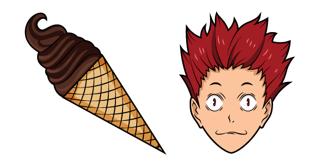 Haikyuu!! Satori Tendo and Chocolate Ice Cream