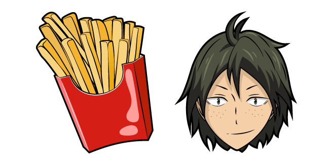Haikyuu!! Tadashi Yamaguchi and Fries