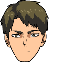 Haikyuu!! Wakatoshi Ushijima and Hayashi Rice cursor