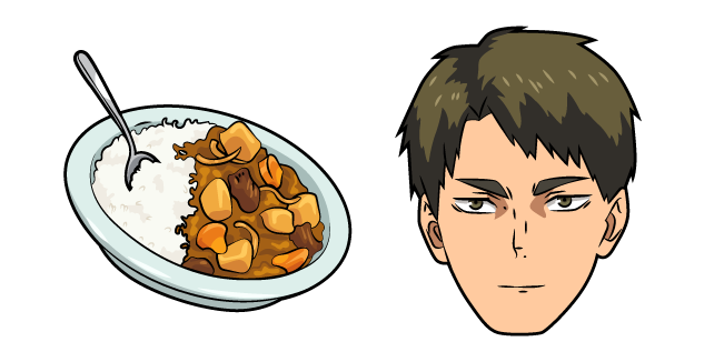 Haikyuu!! Wakatoshi Ushijima and Hayashi Rice
