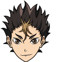 Haikyuu!! Yu Nishinoya and Gari Gari kun Popsicle cursor