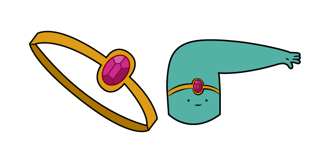 Adventure Time Elbow Princess and Golden Band