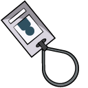 Adventure Time Elise and a Badge pointer