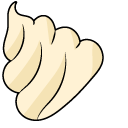 Adventure Time Frozen Yogurt Princess and Whipped Cream Swirl pointer