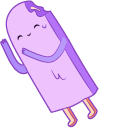 Adventure Time Grape Popsicle and Ice Cream pointer