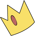 Adventure Time Hot Dog Princess and Crown pointer