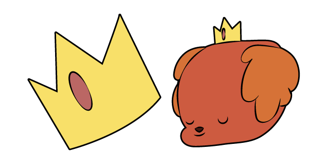 Adventure Time Hot Dog Princess and Crown