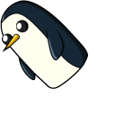 Adventure Time Ice King and Gunter pointer