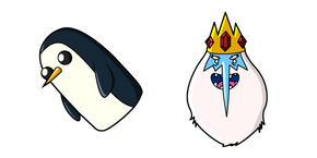 Adventure Time Ice King and Gunter