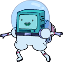 Adventure Time Olive and Astronaut BMO cursor