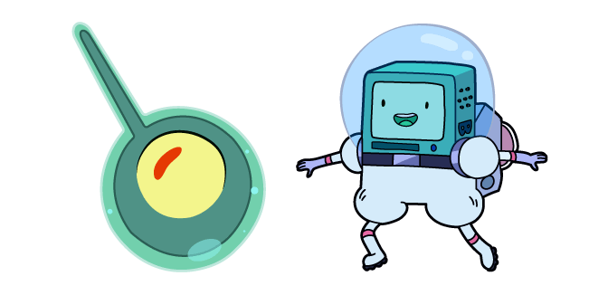 Adventure Time Olive and Astronaut BMO