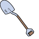 Adventure Time Starchy and Shovel pointer
