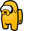 Among Us Adventure Time Jake Character cursor