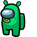 Among Us Angry Birds Pig Character cursor