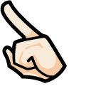 Among Us Antique White Character Radish  pointer