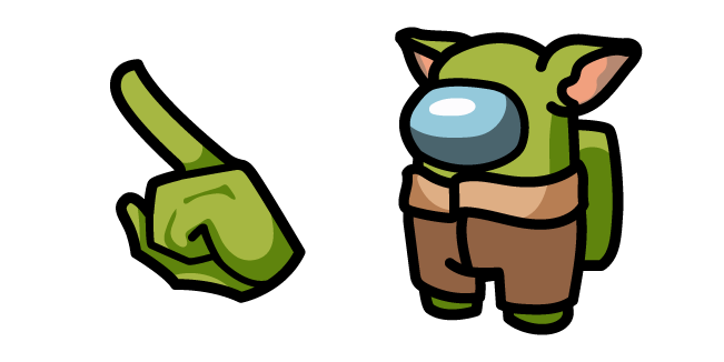 Among Us Baby Yoda Character