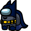 Among Us Batman Character cursor
