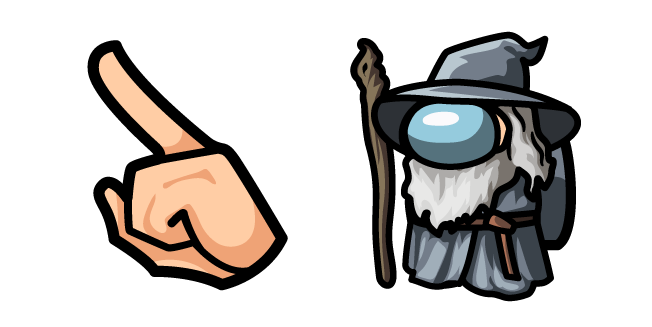 Among Us Beige Wizard Gandalf Character