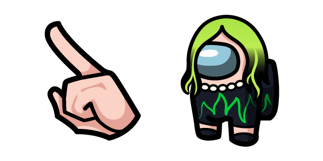 Among Us Billie Eilish Character