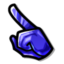 Among Us Blue Sapphire Character pointer