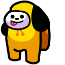 Among Us BT21 Chimmy Character cursor