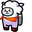 Among Us BT21 RJ Character cursor