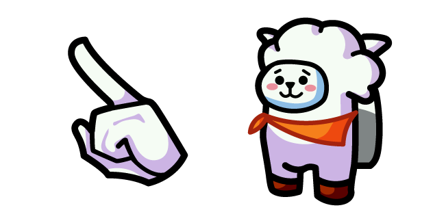 Among Us BT21 RJ Character