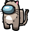 Among Us Cat Character cursor