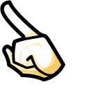 Among Us Chibimaru Character pointer