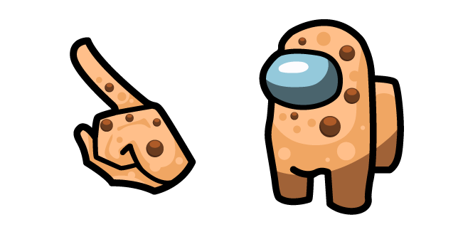 Among Us Chocolate Chip Cookie Character