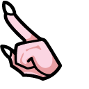 Among Us Clefairy Character pointer