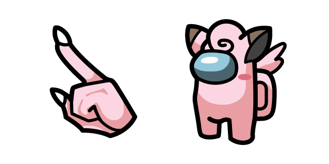 Among Us Clefairy Character