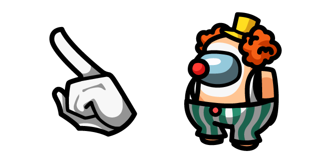 Among Us Clown Character