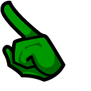 Among Us Club Penguin Rookie Character pointer