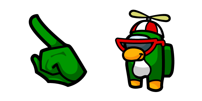 Among Us Club Penguin Rookie Character