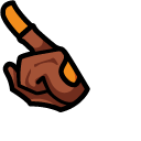 Among Us Crash Bandicoot Character pointer