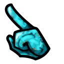 Among Us Cyan Turquoise Gem Character pointer
