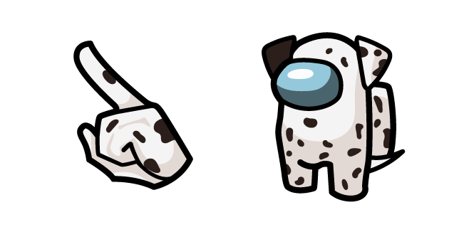 Among Us Dalmatian Character