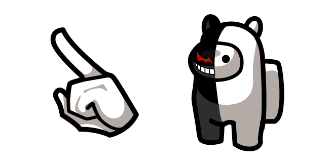 Among Us Danganronpa Monokuma Character