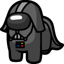 Among Us Darth Vader Character cursor