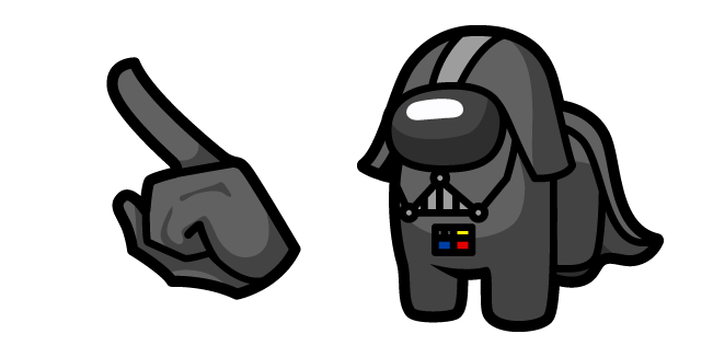 Among Us Darth Vader Character